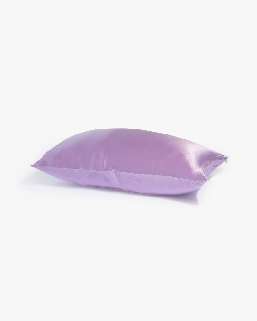 Lilac Flip Silk Linen Pillowcase FLIPKIP®
